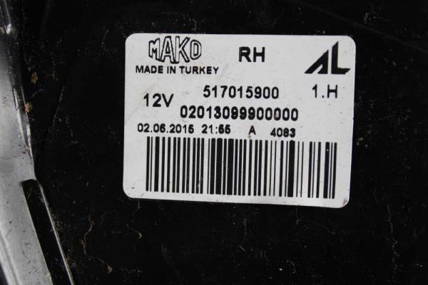 FEU ARRIERE DROIT FIAT - Vue 3